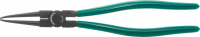 Jonnesway P18012A Щипцы прямые для стопорных колец удлиненные с ПВХ рукоятками, сжим, 85-165 мм, 3.5-4.0 мм, 310 мм