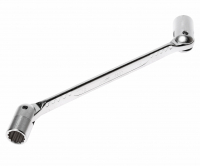 Ключ торцевой прямой 12х14мм шарнирный L=222мм JTC