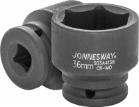 Jonnesway S03A4136 Головка торцевая ударная 1/2"DR, 36 мм