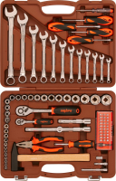 Ombra OMT88S Набор инструмента универсальный 1/4", 1/2"DR, 88 предметов Ombra OMT88S Набор инструмента универсальный 1/4", 1/2"DR, 88 предметов