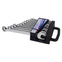 Набор комбинированных ключей, 8-22 мм, 12 предметов МАСТАК 0211-12H Набор комбинированных ключей, 8-22 мм, 12 предметов МАСТАК 0211-12H