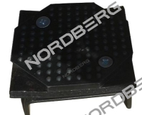 Насадка на лапу с металлическим основанием восьмигранная для подъемника N4120A-4T NORDBERG N4120A-4T#PBO8