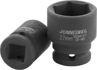 Jonnesway S03A4109 Головка торцевая ударная 1/2"DR, 9 мм