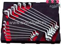 K51218 Н-р накидных 75гр ключей 6х7-30х32, 12 пр K51218 Н-р накидных 75гр ключей 6х7-30х32, 12 пр