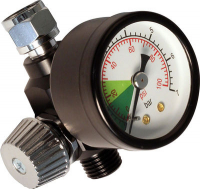STAR Манометр с регулятором давления на рукоятку окрасочного пистолета S-081C STAR Манометр с регулятором давления на рукоятку окрасочного пистолета S-081C
