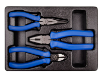 Набор плоскогубцев и бокорезов, ложемент KING TONY 9-40103GP Набор плоскогубцев и бокорезов, ложемент KING TONY 9-40103GP