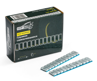 KraftWell KRW-WS0512RS Грузики самоклеящиеся 12х5 г, 50 шт, закругленные