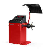 Станок балансировочный ROSSVIK VT-64, 220В, RAL3020 КРАСНЫЙ