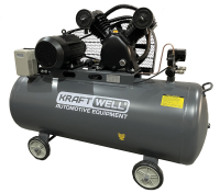KraftWell SPIRUS 580A Компрессор поршневой 580 л/мин, 10 бар, 200 л