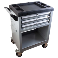 WDK-713 Тележка инструментальная открытая, 3 ящика