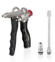 KraftWell KRW-ABG5 Пистолет продувочный с 2 насадками