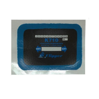 CLIPPER НАБОР ЗАПЛАТ K710 кордовых для боковых порезов, 50*76мм (1 слой корда), синий адгезивный слой (10шт.) CLIPPER НАБОР ЗАПЛАТ K710 кордовых для боковых порезов, 50*76мм (1 слой корда), синий адгезивный слой (10шт.)