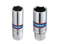 Головка свечная шестигранная 3/8", 16 мм, L = 70 мм, резиновый фиксатор KINGTONY 363516 Головка свечная шестигранная 3/8", 16 мм, L = 70 мм, резиновый фиксатор KINGTONY 363516