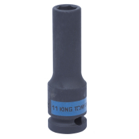Головка торцевая ударная глубокая шестигранная 1/2", 11 мм KING TONY 443511M Головка торцевая ударная глубокая шестигранная 1/2", 11 мм KING TONY 443511M