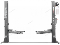 Подъемник двухстоечный 5 т, нижняя синхронизация, с электростопорами, 380 В, серый NORDBERG N4122AE-5G_380