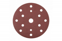 Круг  шлифовальный на липучке с отверстиями  5 шт. 150мм G120
