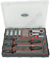 K5193 Набор для сруба и разрезания гаек 19 предметов K5193 Набор для сруба и разрезания гаек 19 предметов