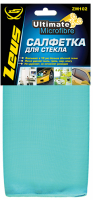 Zeus ZM102 Салфетка ДЛЯ СТЕКЛА из микрофифбры, 35х35 см.