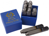 Набор ударных клейм 5 мм, цифры, 9 предметов, хвостовик HRC 40 KING TONY 11509SQ05