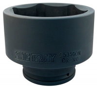 Головка торцевая ударная шестигранная 1&1/2", 75 мм KING TONY 953575M