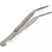 6943125 Пинцет  загнутый 4.9 L=125mm