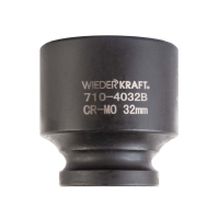 WDK-710-4032 Головка торцевая ударная 1/2", 6 граней, 32 мм