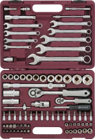 Thorvik UTS0082 Набор инструмента универсальный 1/4", 1/2"DR, 82 предмета