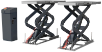 KraftWell KRW360SU Подъёмник ножничный г/п 3,6 т. заглубляемый
