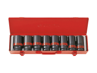 Набор ударных глубоких торцевых головок 3/4 шестигранные, 8 предметов KING TONY 6410SP Набор ударных глубоких торцевых головок 3/4 шестигранные, 8 предметов KING TONY 6410SP