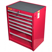 Тележка инструментальная 7 секций резиновый коврик в комплекте JTC