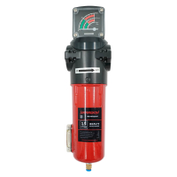 HRS-MFD1500IF Фильтр магистральный с датчиком загрязненности и автоматическим конденсатоотводчиком; Производительность: 1500 л/мин; Максимальное давление: 16 бар; Фильтрация твердых частиц: 0.01 мкм; Остаточное содержание масла: 0.001 мг/м3; Соединен