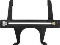 Jonnesway AN010023 Приспособление для измерения размеров барабанов и диаметра установленных колодок барабанных тормозов 165-362 мм.