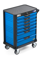 KraftWell KRW-TTB+SET277 Тележка профессиональная с 7 ящиками+инструмент 277 предметов KraftWell KRW-TTB+SET277 Тележка профессиональная с 7 ящиками+инструмент 277 предметов