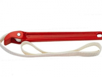 61912 Съёмник маслянного фильтра с капроновой лентой L=34"(850мм) и алюминиевым рычагом L=12"(300мм)