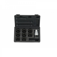 909T5 Набор для восстановления резбы на колёсных шпильках М24,М22,М20,13/16,3/4. 10пр 909T5 Набор для восстановления резбы на колёсных шпильках М24,М22,М20,13/16,3/4. 10пр