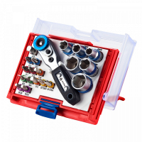 Набор вставок (бит) 1/4"", TORX, HEX, PZ, PH, SLOT, 20 предметов Набор вставок (бит) 1/4"", TORX, HEX, PZ, PH, SLOT, 20 предметов