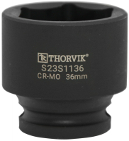 Thorvik S23S1134 Головка торцевая ударная 1/2"DR, 34 мм