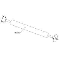 Вал для моек Wulkan 360P, 360HP, 4x4P, 4x4HP Вал для моек Wulkan 360P, 360HP, 4x4P, 4x4HP