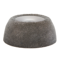 NS120 Абразивная полусфера 88,9/38,1 мм, 9,5мм зерно 230