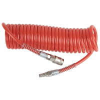 HRS-226560 Шланг пневматический спиральный Harrison с БРС, 6 м, 6.5х10 мм