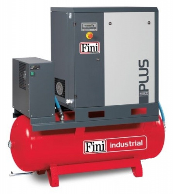FINI PLUS 11 ES Винтовой компрессор с осушителем на ресивере 270 л. FINI PLUS 11 ES Винтовой компрессор с осушителем на ресивере 270 л.