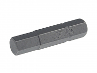Бита HEX H6х30мм 1/4" DR 6-ти гранная JTC