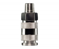 FoxWeld Соединитель рапид "мама" - наружная резьба 1/4"