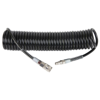 WDK-65758 Шланг пневматический спиральный с БРС, 6.5х10 мм, 8 м