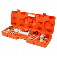 Обратный молоток универсальный с принадлежностями, кейс, 17 предметов МАСТАК 100-40017C