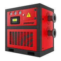 HRS-D9817000 Осушитель рефрижераторного типа, 17000 л/мин, 4-16 бар