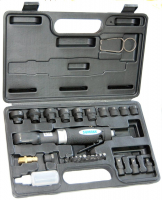 Пневмогайковерт угловой ST-5510K (1/4") с набором 10 сквозных головок Пневмогайковерт угловой ST-5510K (1/4") с набором 10 сквозных головок