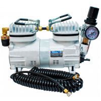 MC-1103HFRGM Мини-электрокомпрессор поршневой 110v/220v, 1,6 л.с.