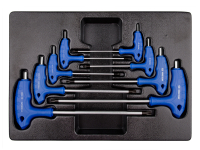 Набор L-образных шестигранных ключей, ложемент KING TONY 9-22108MR