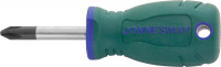 Jonnesway D77P238 Отвертка стержневая крестовая ANTI-SLIP GRIP, PH2х38 мм